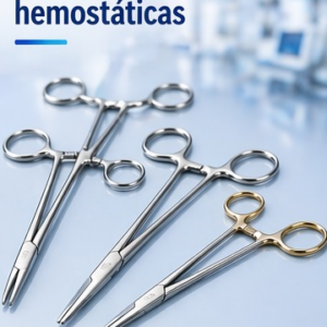 pinças hemostáticas