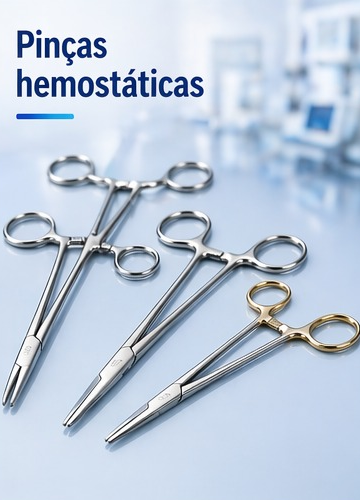 pinças hemostáticas