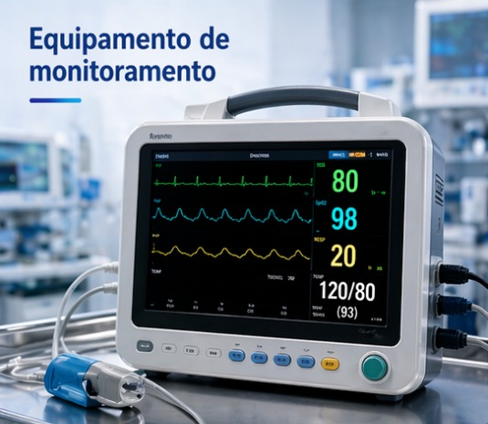 equipamento de monitoramento (multiparâmetros)