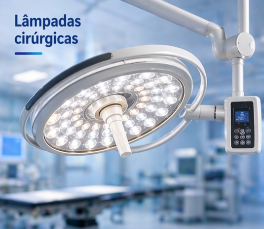 lâmpadas cirúrgicas