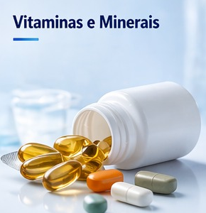 vitaminas e minerais