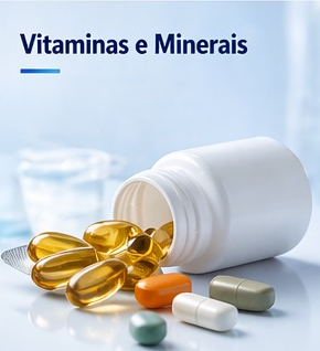 vitaminas e minerais