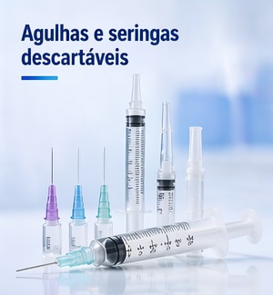 agulhas e seringas descartÁveis
