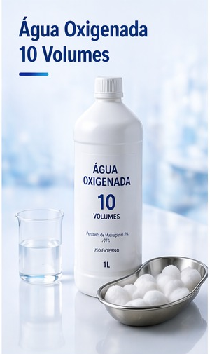 Água oxigenada 10 volumes Água oxigenada 10 volumes