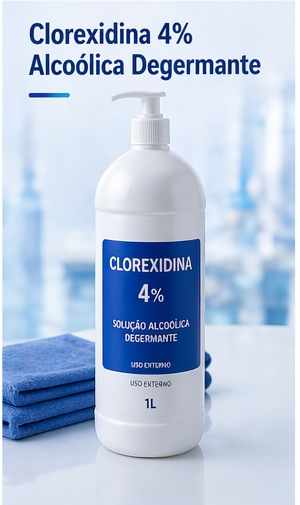 clorexidina 4% alcoólica degermante